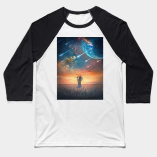 Cosmic Spirit Baseball T-Shirt